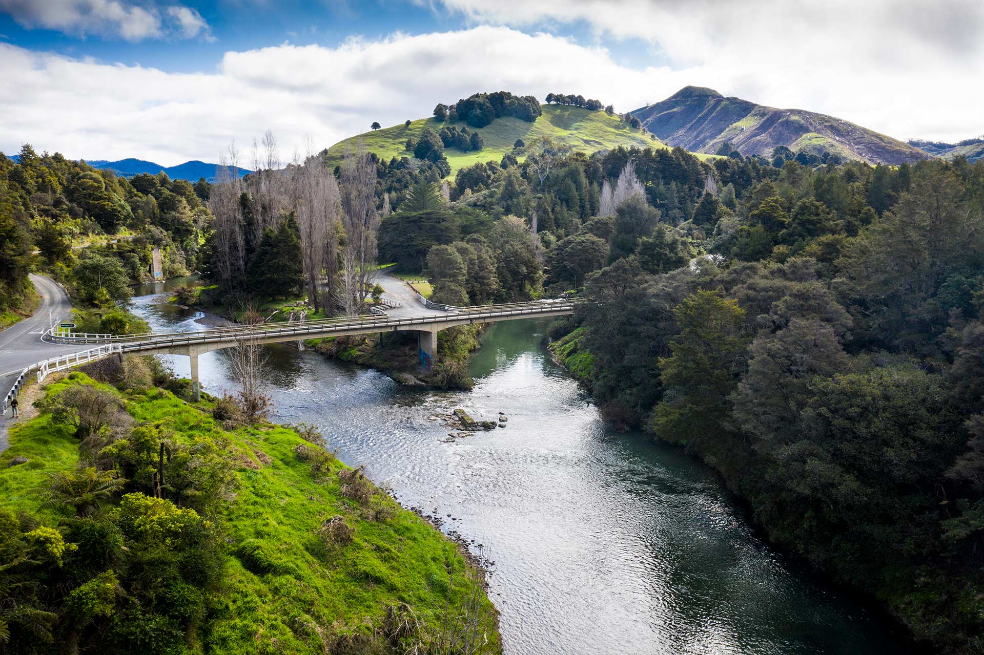 Bridge over a river